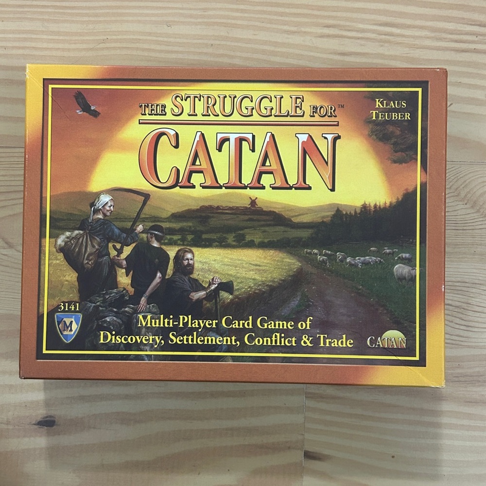 The Struggle for Catan Card Game